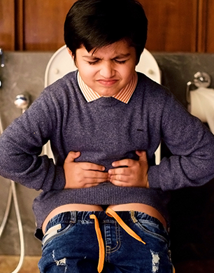Stomach Pain in Child – Diarrhoea Symptom